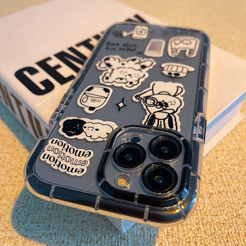 Black airbag ~ cute rabbit puppy