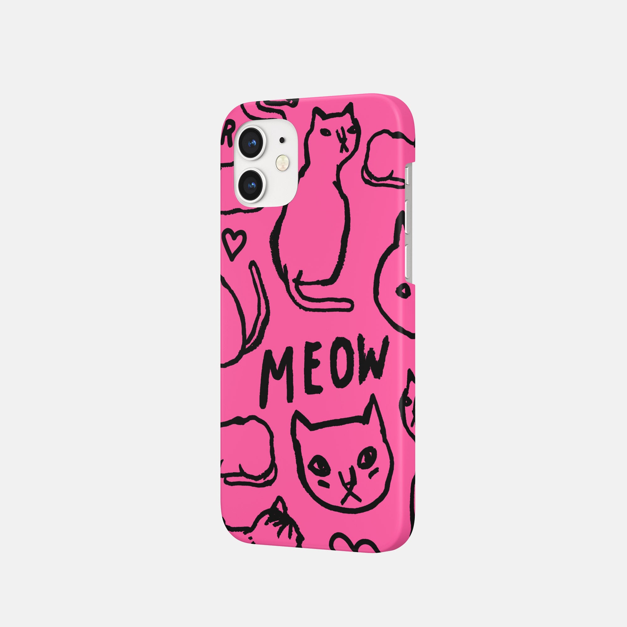 Sketchy cat phone case