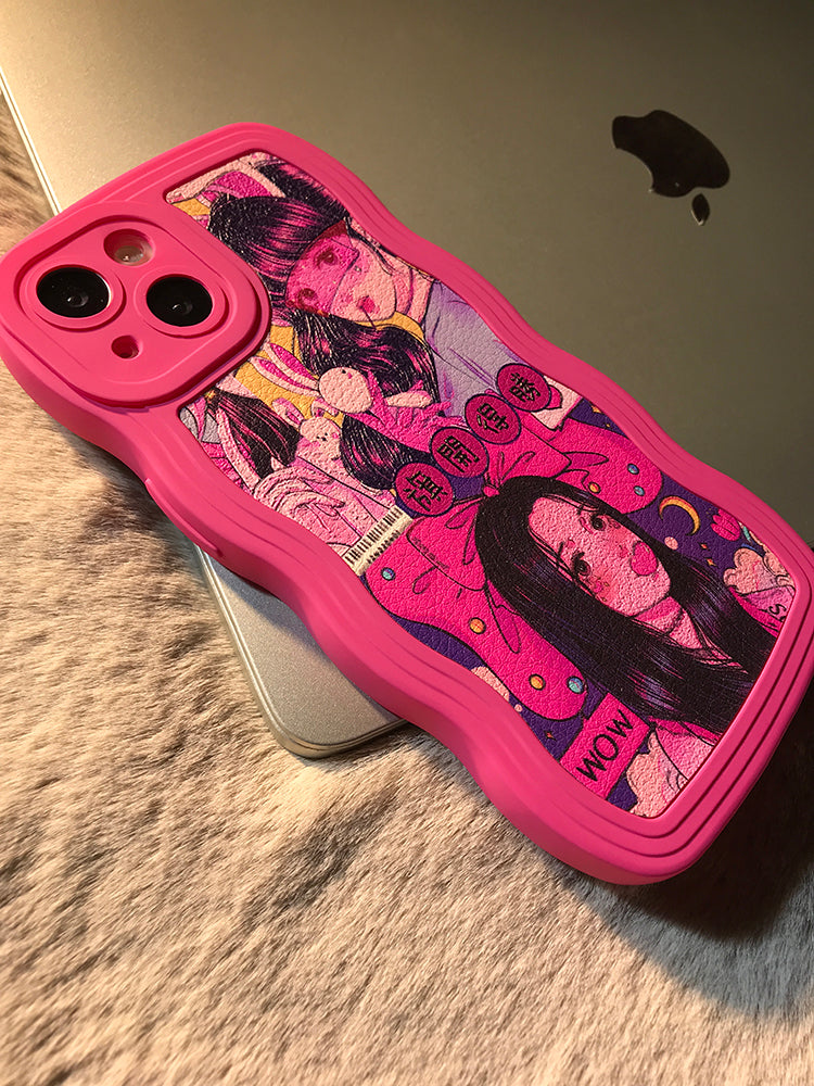 Japanese anime hot girl phone case