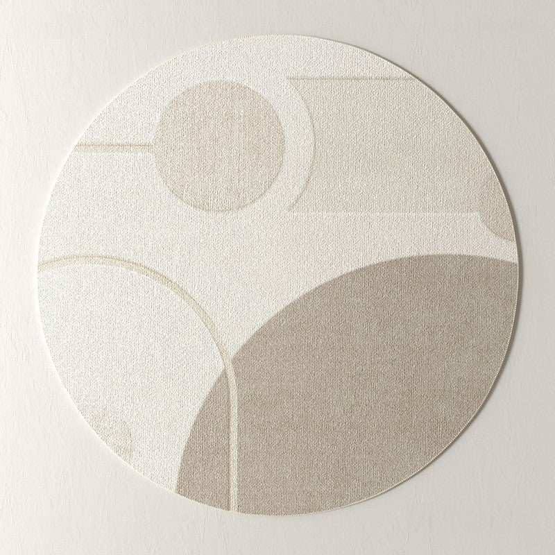 Modern Round Rugs for Dining Room, Round Rugs under Coffee Table, Contemporary Modern Rug Ideas for Living Room, Circular Modern Rugs for Bedroom