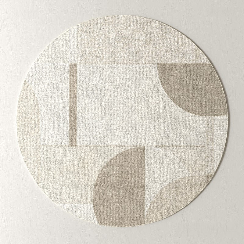 Large Modern Round Rugs for Dining Room, Round Rugs under Coffee Table, Contemporary Modern Rug Ideas for Living Room, Circular Modern Rugs for Bedroom