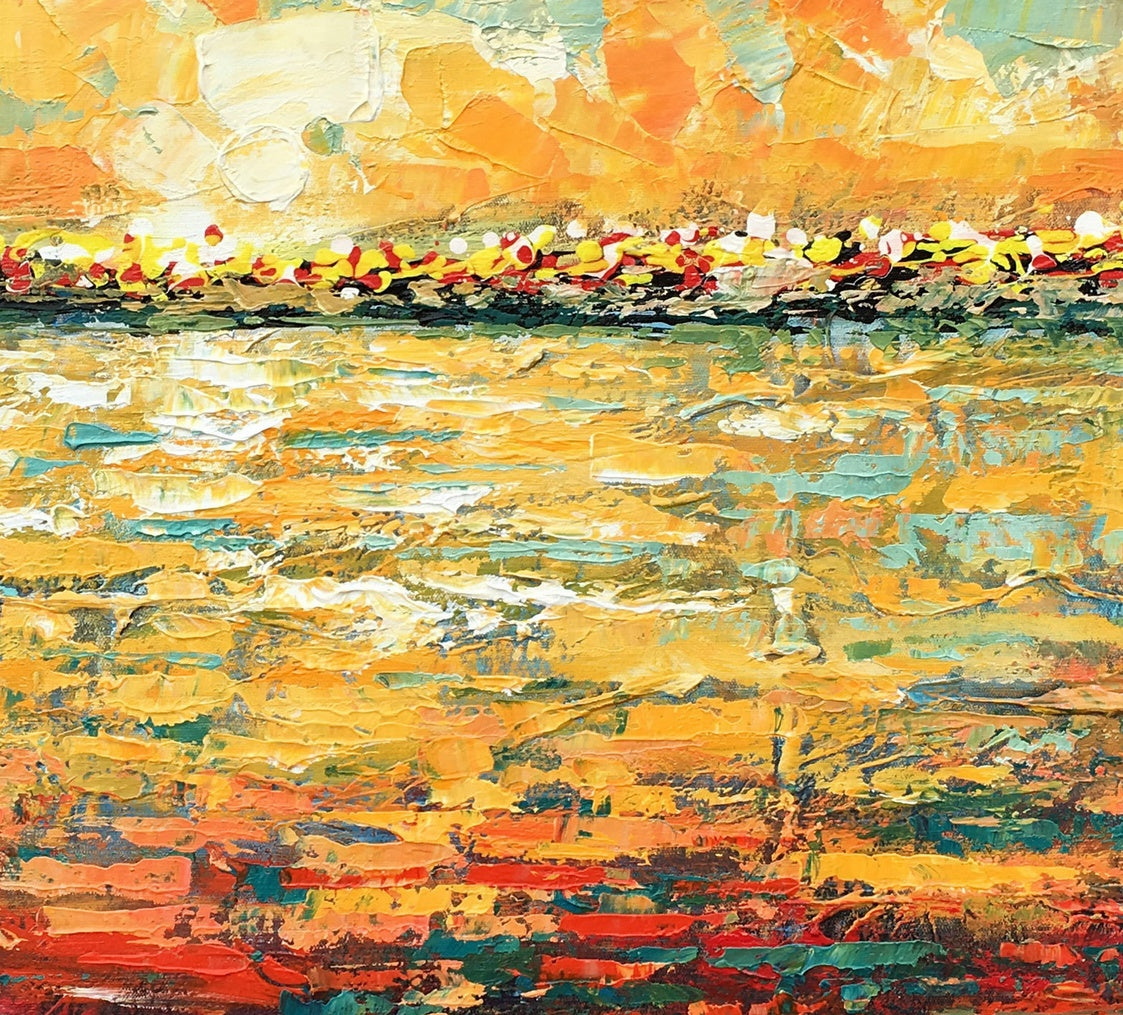 Oil Painting, Landscape Painting, Large Art, Canvas Art, Abstract Oil Painting, Original Art, Modern Art, Abstract Canvas Art, Contemporary Art