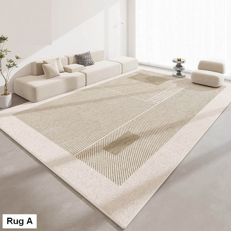 Abstract Contemporary Modern Rugs for Living Room, Extra Large Modern Rugs for Bedroom, Geometric Modern Rug Placement Ideas for Dining Room