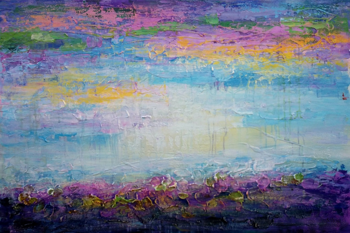 Large Painting, Canvas Art, Framed Art, Abstract Landscape Painting, Original Art, Canvas Oil Painting, Abstract Art, Large Art, Wall Art
