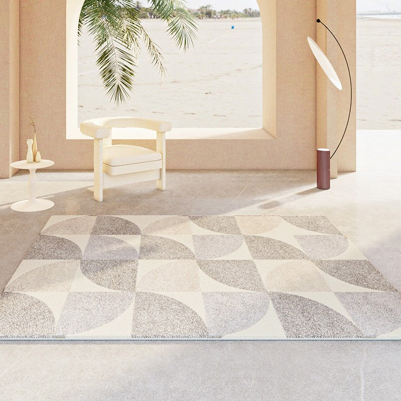 Modern Rugs in Dining Room, Contemporary Carpet for Study Room, Abstract Geometric Modern Rugs, Large Modern Area Rugs in Living Room