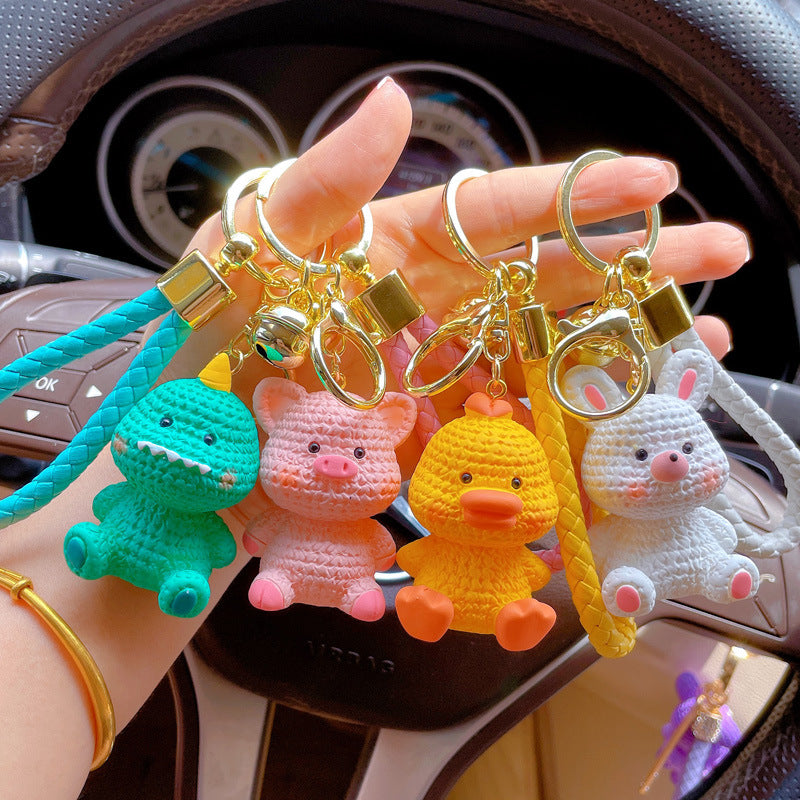 Pendant Animal Doll Keychain