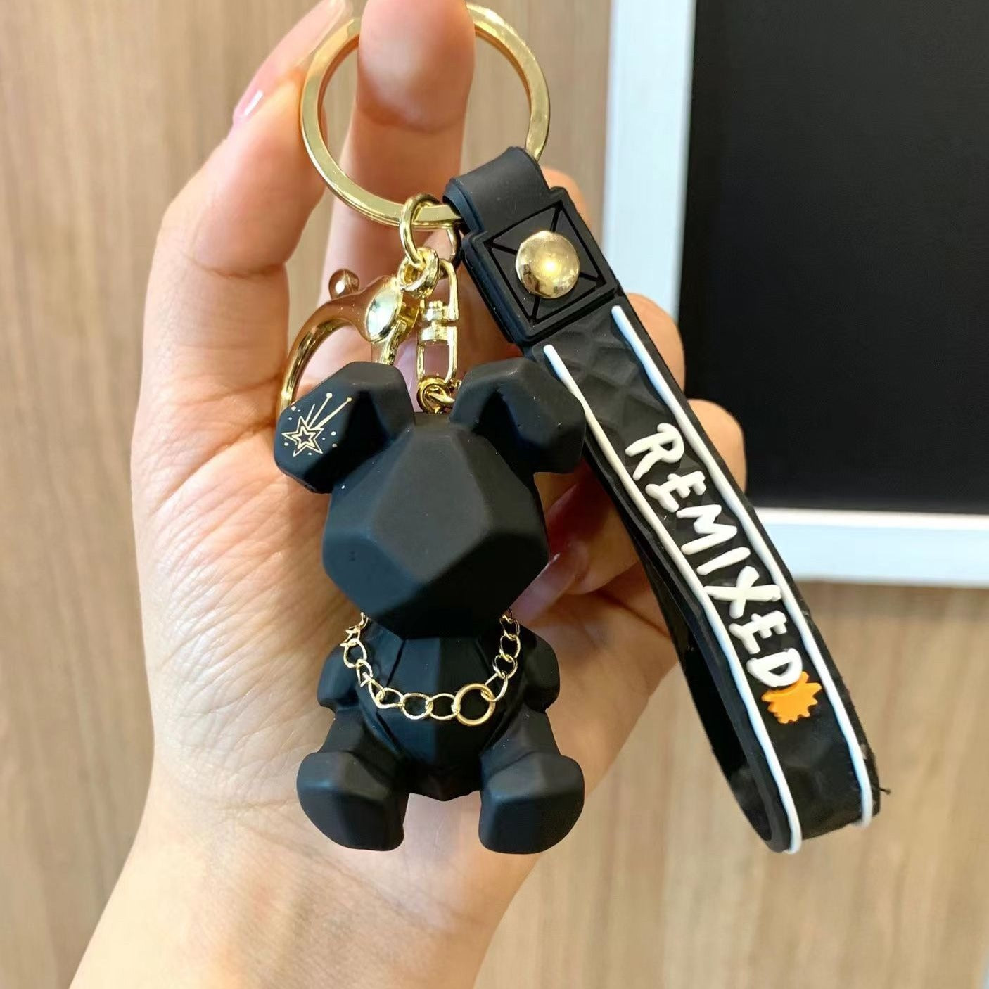 Resin Rabbit Keychain Bag Pendant