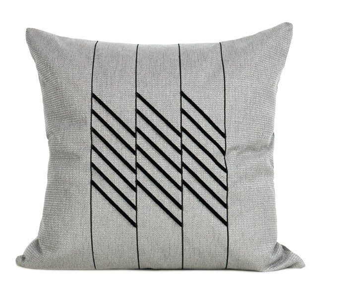 Grey Decorative Throw Pillows, Decorative Modern Throw Pillows, Modern Sofa Pillows, Modern Throw Pillows for Couch