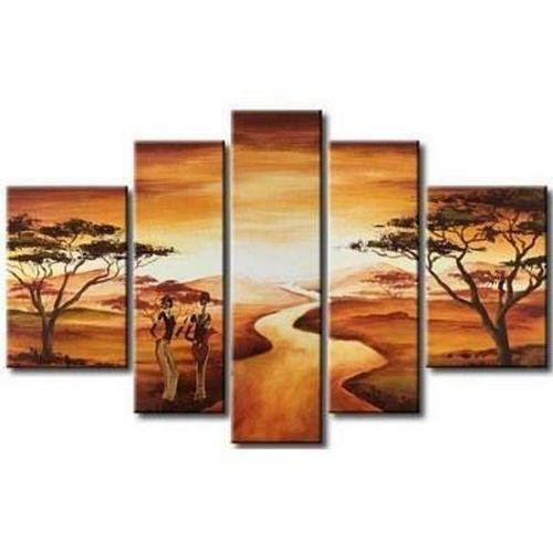 Large Wall Art Paintings, African Women Figure Painting, Bedroom Canvas Painting, Living Room Wall Art Ideas, Landscape Canvas Paintings, Buy Art Online