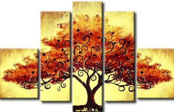 Extra Large Wall Art Paintings, Tree of Life Painting, Bedroom Canvas Painting, Landscape Canvas Paintings, Buy Art Online