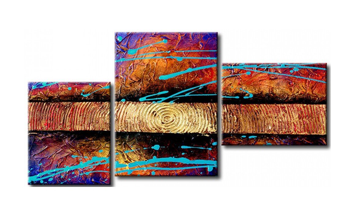 Texture Painting, 3 Piece Wall Art, Abstract Acrylic Paintings, Hand Painted Artwork, Acrylic Painting Abstract