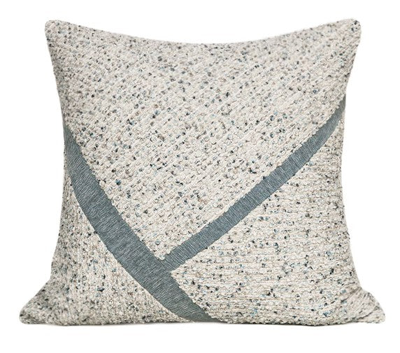 Modern Throw Pillow for Couch, Blue Modern Sofa Pillow, Modern Throw Pillows, Blue Decorative Pillow, Contemporary Throw Pillow for Interior Design