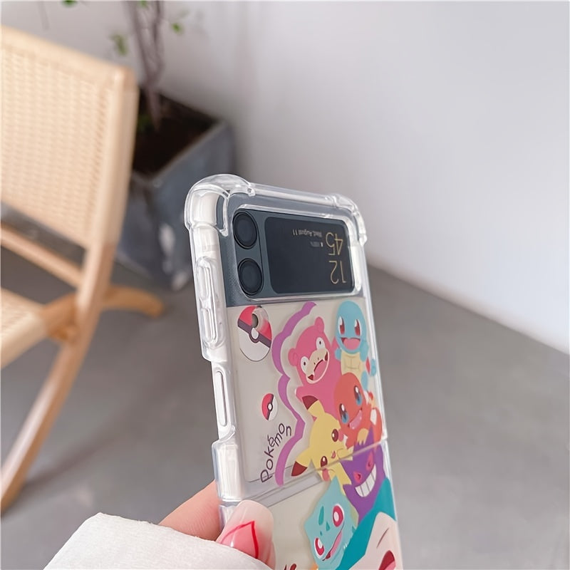 Cute Cartoon New Tpu Soft Shell Folding Mobile Phone Split Phone Case