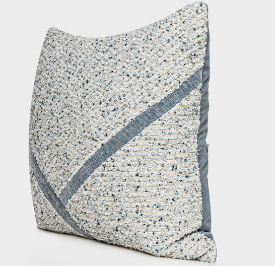 Modern Throw Pillow for Couch, Blue Modern Sofa Pillow, Modern Throw Pillows, Blue Decorative Pillow, Contemporary Throw Pillow for Interior Design