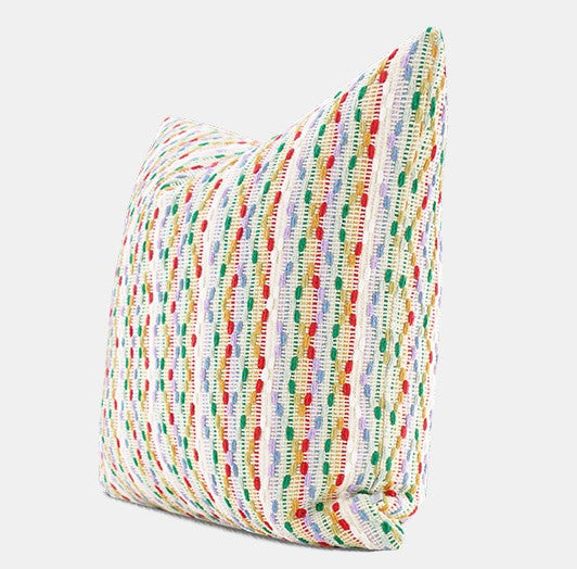 Multicolor Square Modern Throw Pillows for Couch, Colorful Contemporary Modern Sofa Pillows, Simple Decorative Throw Pillows, Large Throw Pillow for Interior Design