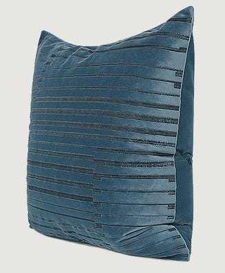 Geometric Contemporary Throw Pillows for Interior Design, Large Modern Decorative Pillows for Sofa, Blue Modern Throw Pillows for Couch