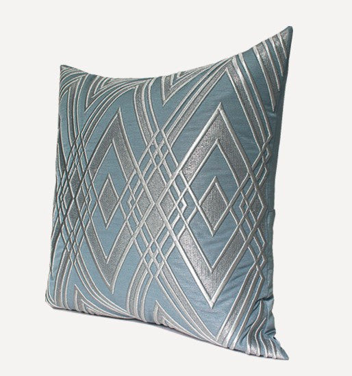 Simple Modern Pillows, Blue Modern Throw Pillows, Decorative Pillows for Couch, Modern Sofa Pillows, Contemporary Throw Pillows