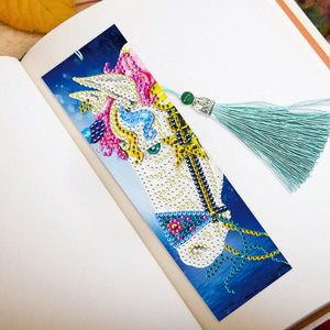 2pcs Colorful Horse-DIY Creative Diamond Bookmark ktclubs.com