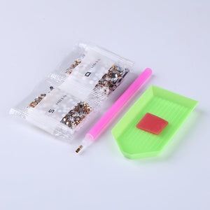 2pcs Colorful Horse-DIY Creative Diamond Bookmark ktclubs.com