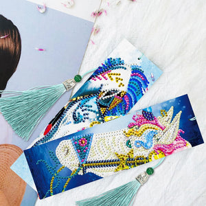 2pcs Colorful Horse-DIY Creative Diamond Bookmark ktclubs.com