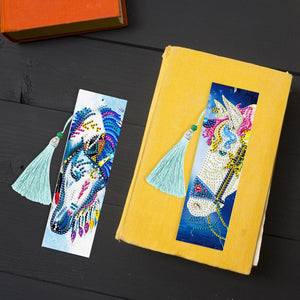 2pcs Colorful Horse-DIY Creative Diamond Bookmark ktclubs.com
