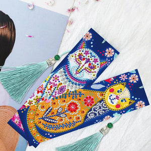 2x Leathers Tassel Cat Page-Marker ktclubs.com