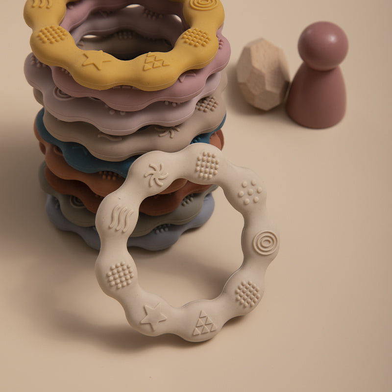 Baby Silicone Teethers, Newborn Tactile Training Teething Toy