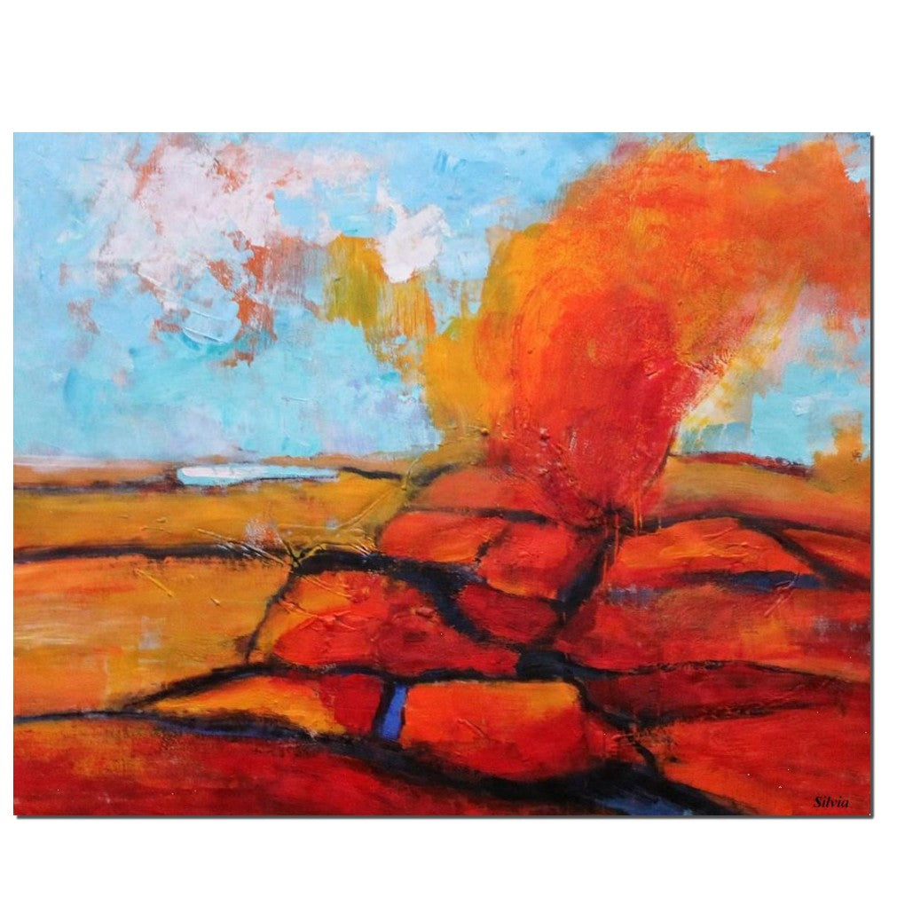 Oil Painting, Abstract Art, Large Wall Art, Original Abstract Painting, Abstract Canvas Art, Abstract Landscape, Abstract Oil Painting
