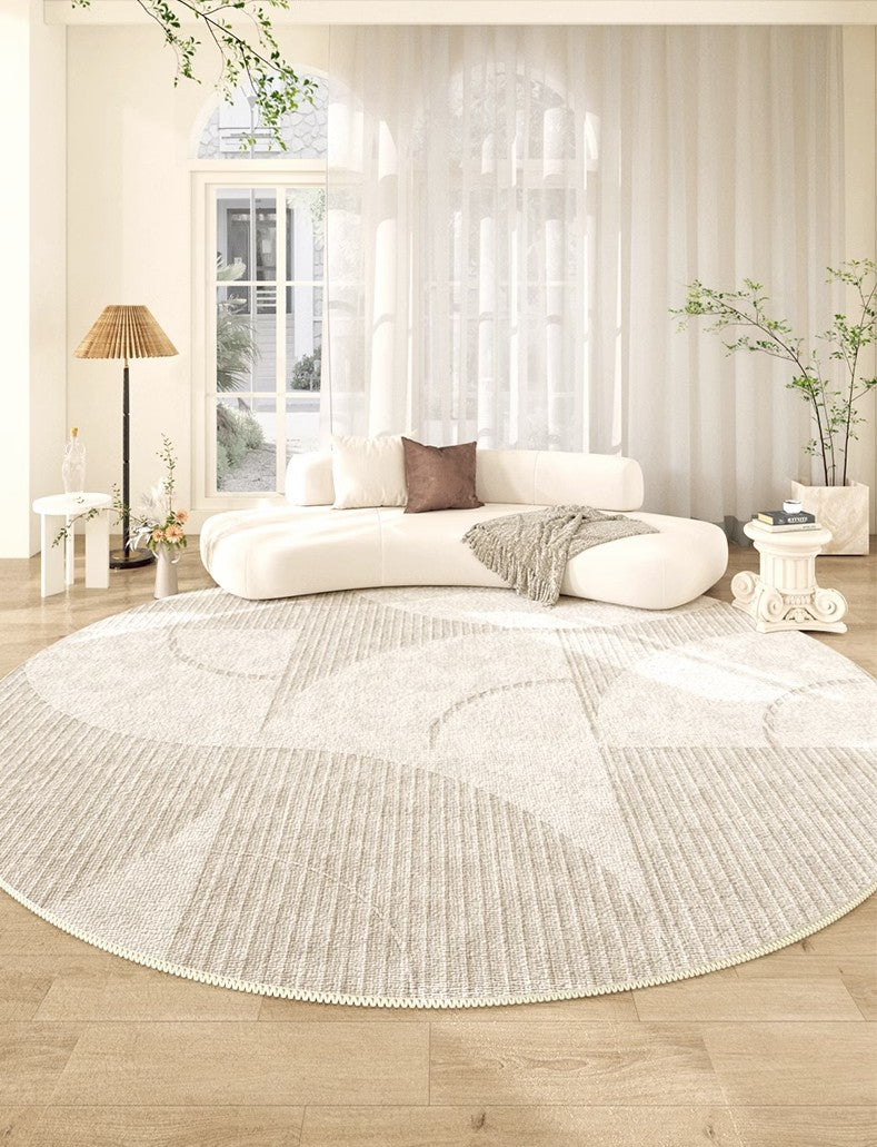 Large Modern Rugs in Living Room, Dining Room Modern Rugs, Round Modern Rugs under Coffee Table, Contemporary Modern Rugs in Bedroom