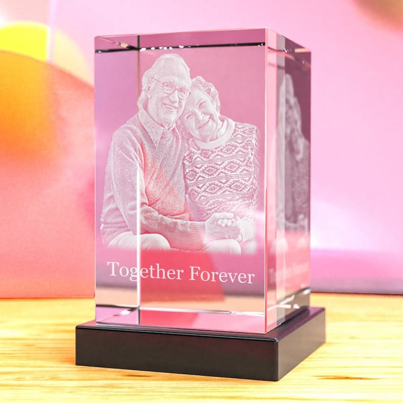 3D Brick (Landscape) Crystal, Laser Engraved with Your Custom Photo by Crystal Clear Memories ktclubs.com