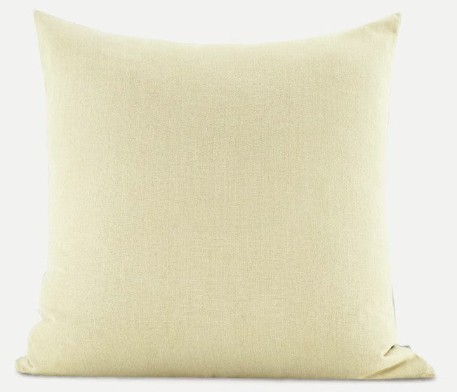 Garden Flowers Pattern Decorative Throw Pillows, Large Green Throw Pillow for Interior Design, Geomeric Contemporary Square Modern Throw Pillows for Couch