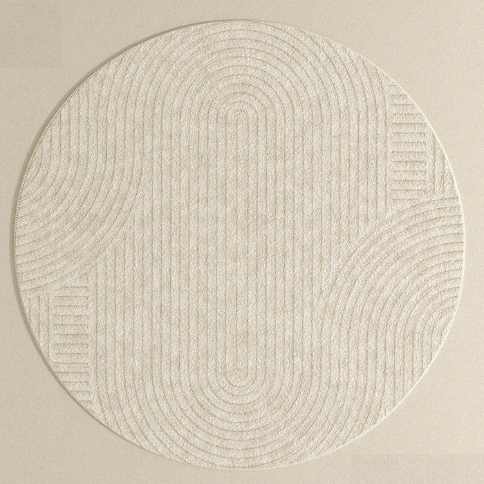 Geometric Modern Rugs for Bedroom, Abstract Contemporary Round Rugs, Modern Rugs for Dining Room, Modern Area Rugs under Coffee Table