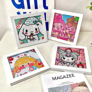 5D DIY Diamond Painting-Special-shaped Sanrio Yugui dog Melody(With box) ktclubs.com