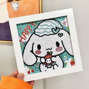 5D DIY Diamond Painting-Special-shaped Sanrio Yugui dog Melody(With box) ktclubs.com