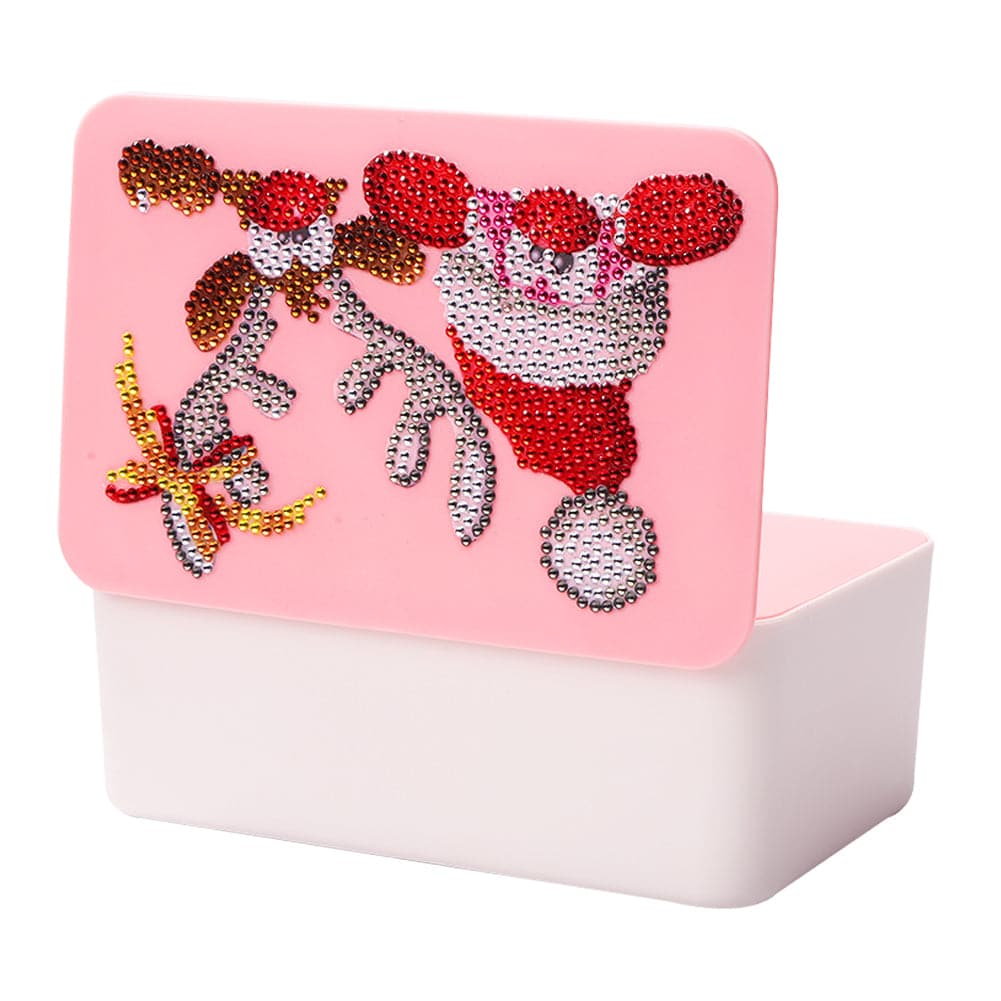 5D DIY Diamond Painting Tissue Box Home Christmas Decoration Diamond Painting Paper Case Special Shaped Drill Storage Box Gift ktclubs.com