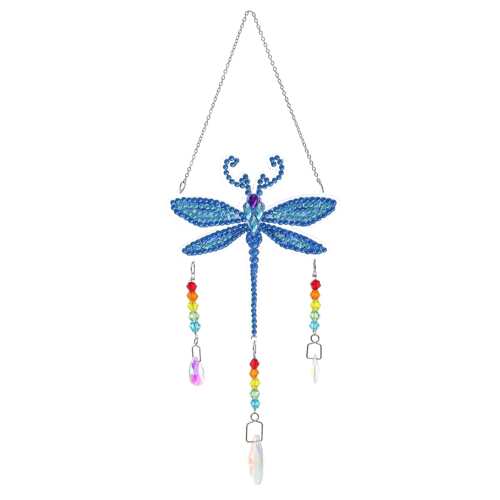 5D DIY Special Shaped Wind Chimes-Dragonfly ktclubs.com