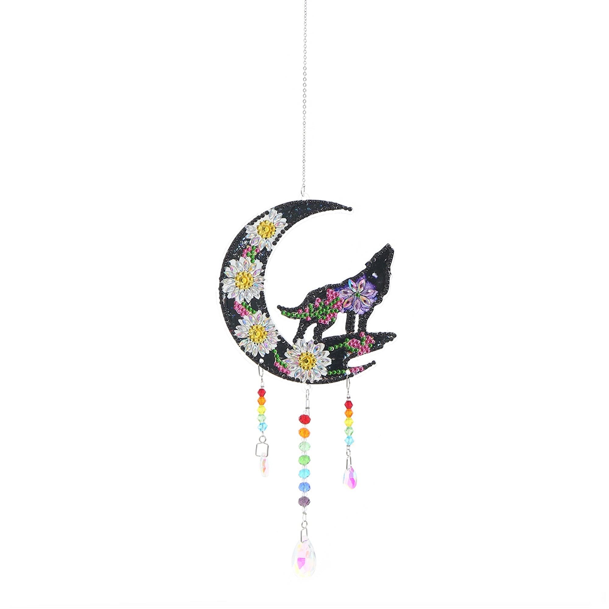 5D DIY Special Shaped Wind Chimes-Moon Chrysanthemum ktclubs.com