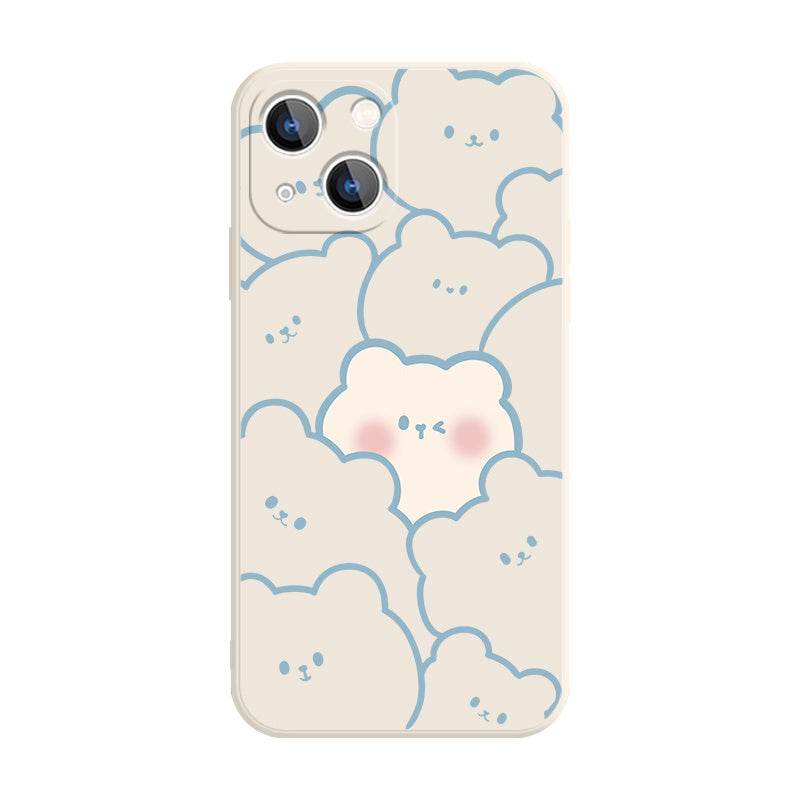 Non-Slip Little Bear Protective Case Mobile Phone Cover