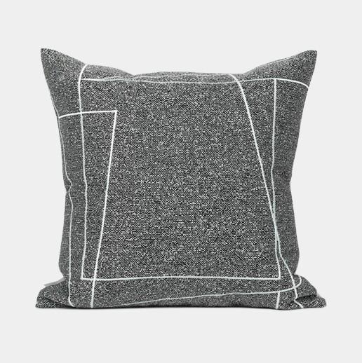 Modern Pillows for Couch, Contemporary Black and White Throw Pillows, Modern Sofa Pillows, Decorative Pillows for Couch