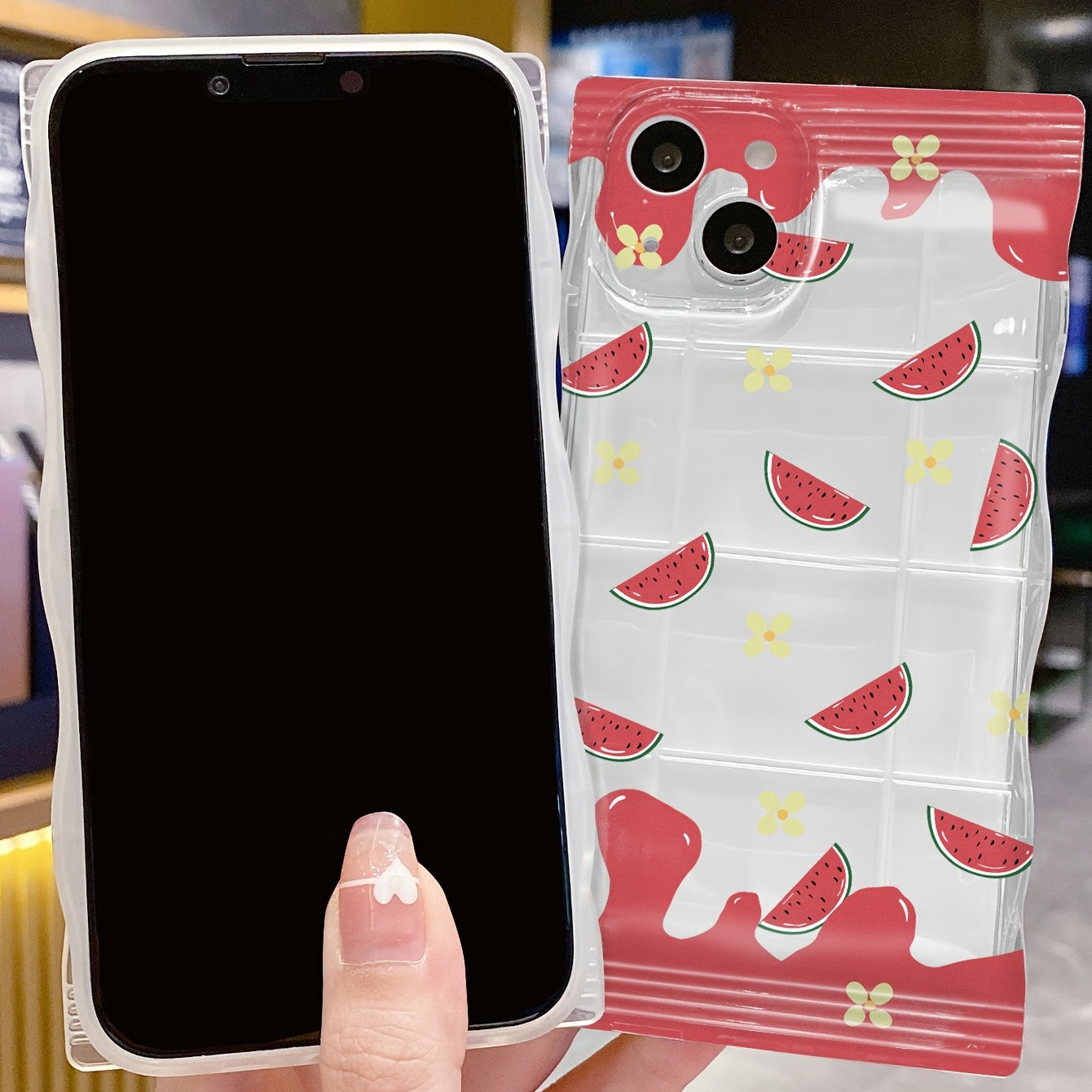 Transparent Watermelon Phone Case