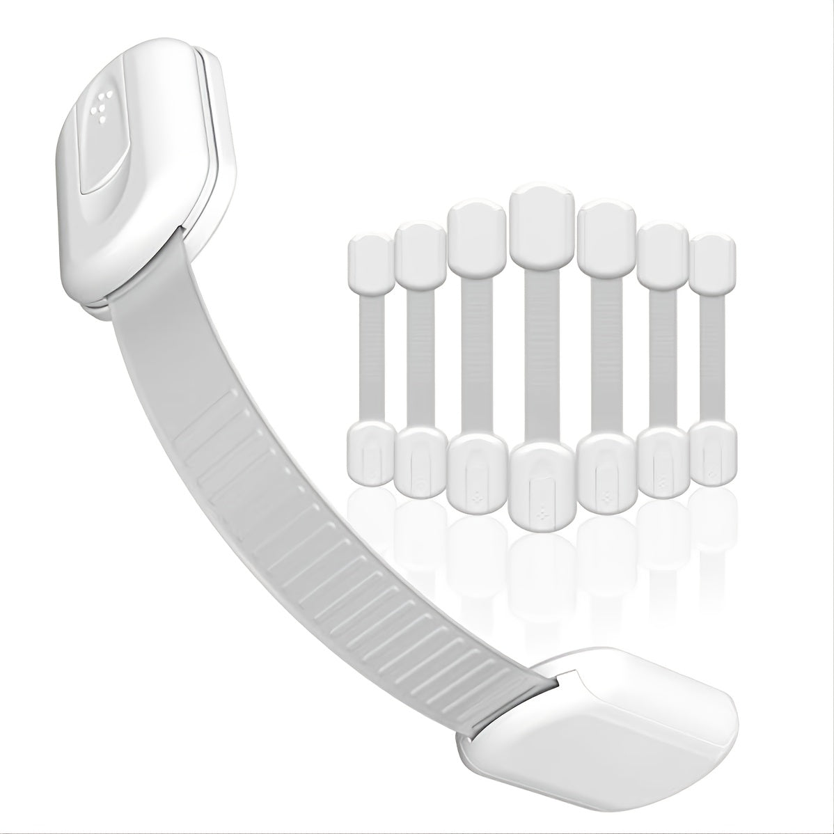 4pcs Baby Lock Children Lock Drawer Anti-Pinch Hand Safety Lock For Refrigerator Cabinet