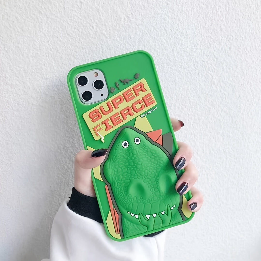 Dinosaur Legend Silicone Phone Case Mark Mobile Phone Case