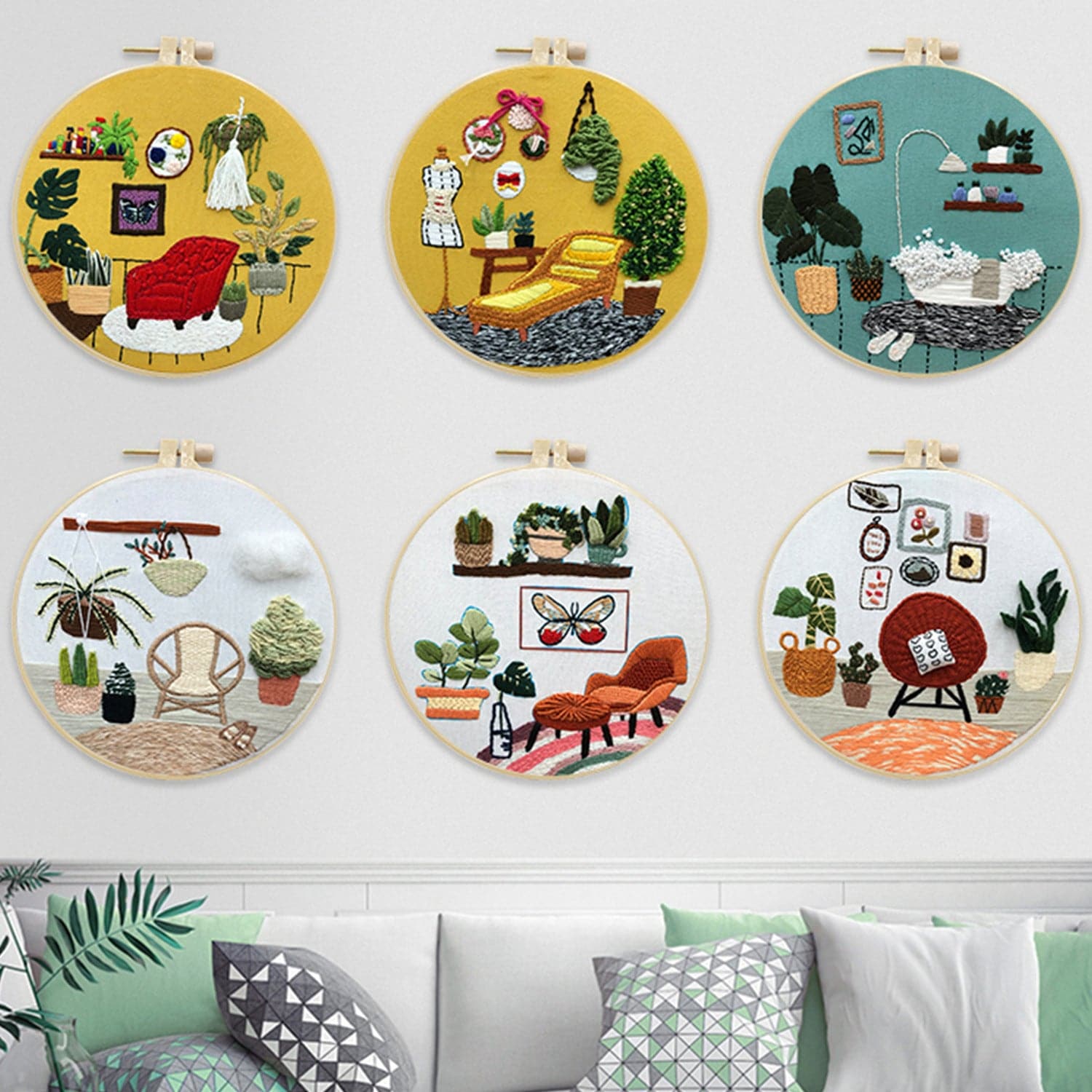 "A corner of the family" - Embroidery ktclubs.com