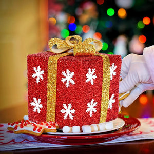 Christmas Gift Packing Box Cookies Candy Cake Dessert Gift Box Xmas Decor ktclubs.com