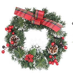 Christmas Wreath for Front Door, Door Swag, Wreath, Holiday Wreath, Winter Wreath for Front Door, Farmhouse Wreath, Modern, Rustic Wreath ktclubs.com