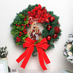 Christmas Wreath for Front Door, Door Swag, Wreath, Holiday Wreath, Winter Wreath for Front Door, Farmhouse Wreath, Modern, Rustic Wreath ktclubs.com