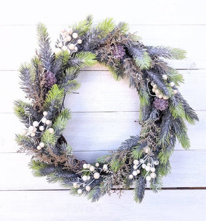Christmas Wreath for Front Door, Door Swag, Wreath, Holiday Wreath, Winter Wreath for Front Door, Farmhouse Wreath, Modern, Rustic Wreath ktclubs.com