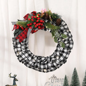 Christmas Wreath for Front Door, Door Swag, Wreath, Holiday Wreath, Winter Wreath for Front Door, Farmhouse Wreath, Modern, Rustic Wreath ktclubs.com