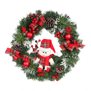 Christmas Wreath for Front Door, Door Swag, Wreath, Holiday Wreath, Winter Wreath for Front Door, Farmhouse Wreath, Modern, Rustic Wreath ktclubs.com