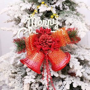 Christmas decorations Christmas bells wall hanging door hanging ktclubs.com